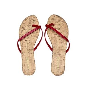 Shoe Dazzle Sandra sandal red size 9.5
